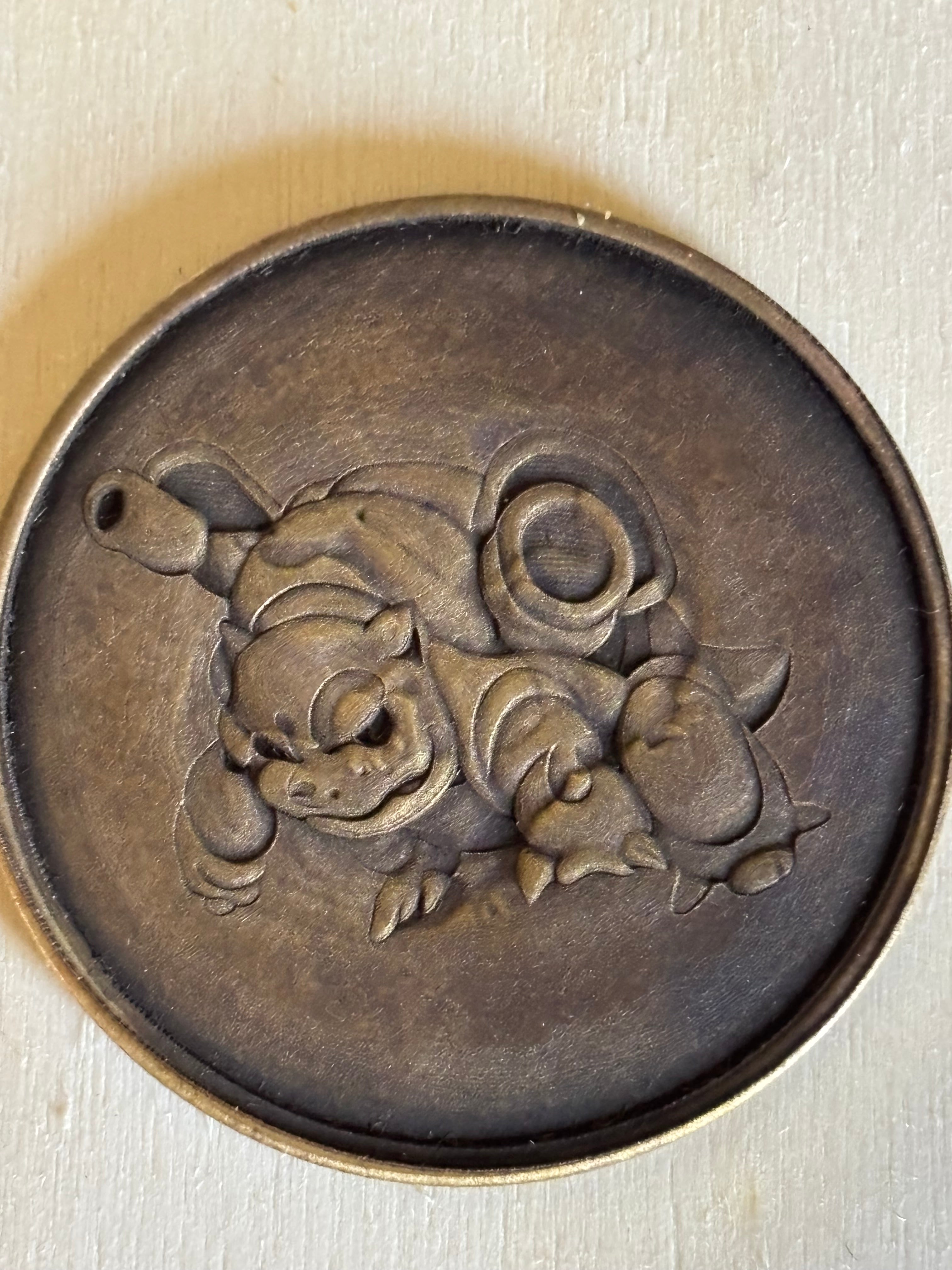 Retro Turtle Blaster Coin – Gaming Inspired Collectible Token